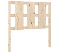 vidaXL Bed Headboard Honey Brown 95.5X4X100 Cm Solid Wood Pine, Brown