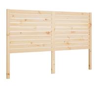 Bed Headboard Home Bedroom Decorative Bed Header Panel Solid Wood Pine vidaXL