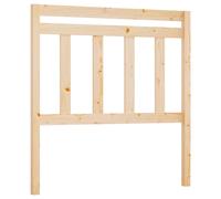 Bed Headboard Home Bedroom Decorative Bed Header Panel Solid Wood Pine vidaXL
