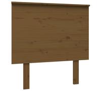 vidaXL Bed Headboard Honey Brown 79x6x82.5 cm Solid Wood Pine