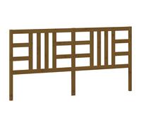 Bed Headboard Home Bedroom Decorative Bed Header Panel Solid Wood Pine vidaXL