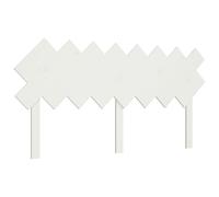 Bed Headboard Home Bedroom Decorative Bed Header Panel Solid Wood Pine vidaXL