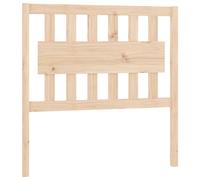 Bed Headboard Home Bedroom Decorative Bed Header Panel Solid Wood Pine vidaXL