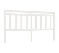 Bed Headboard Home Bedroom Decorative Bed Header Panel Solid Wood Pine vidaXL