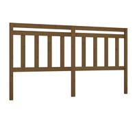 Bed Headboard Home Bedroom Decorative Bed Header Panel Solid Wood Pine vidaXL
