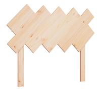 Bed Headboard Home Bedroom Decorative Bed Header Panel Solid Wood Pine vidaXL