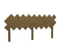 Bed Headboard Home Bedroom Decorative Bed Header Panel Solid Wood Pine vidaXL