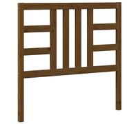 Bed Headboard Home Bedroom Decorative Bed Header Panel Solid Wood Pine vidaXL