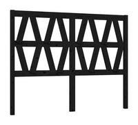 (white, 126 x 4 x 100 cm) vidaXL Bed Headboard Home Bedroom Decorative Bed Header Panel Solid Wood Pine