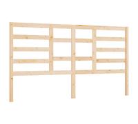 Bed Headboard Home Bedroom Decorative Bed Header Panel Solid Wood Pine vidaXL [EEK: A, N/A]
