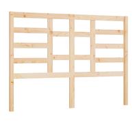 Vidaxl Bed Headboard Honey Brown 126X4X104 Cm Solid Wood Pine, Brown