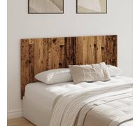 Bed Headboard Smoked Oak 160x1.5x80cm Engineered Wood Rustic Wall-Mount Panel XL