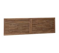 vidaXL Bed Headboard Natural Solid Teak Wood