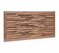 vidaXL Bed Headboard Natural Solid Teak Wood