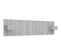 Bed Headboard with Cabinets Bed Header Bed Cabinet Engineered Wood vidaXL