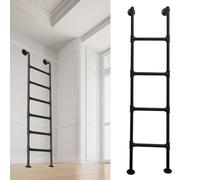 Bed ladders, 4ft 5ft 6ft 7ft 8ft 9ft Attic Loft Ladder for Home Appartments, Emergency Egress Indoor Outdoor Climbing Ladders(230cm/91in)