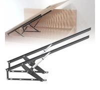 Bed Lift Mechanism - Heavy Duty Lifting Gas Spring Set for Storage Box or Sofa, 600KG Load Capacity, Space Saving DIY Project