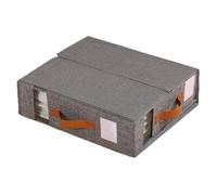 Bed Linen Organizer and Storage Solutions - 38 x 32 x 12 cm Folding Bed Linen Storage Box | Dust Bags for Home Bedroom Wardrobe Laundry Packaging