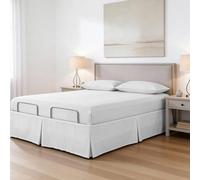 Bed Maker's Adjustable Bed Wrap-Around 15" Tailored Bedskirt, Queen