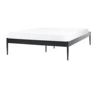 Bed Metal VAURS 140 x 200 cm (EU Double) Black