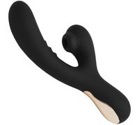 Bed Nerdz Kai Dual Action 2 in 1 Vibrator for Women & Couples | Clit Sucker and G-Spot Vibrator | Waterproof Rechargeable Silicone, 10 Pleasure Settings | Quiet, Discreet Adult Rabbit Sex Toy