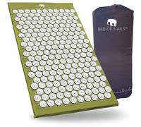 Bed of Nails, Green Original Acupressure Mat for Back/Body Pain Treatment, Relaxation, Mindfulness