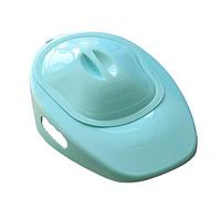 Bed pan, Bedpan with Lid,Professionally Recommended and Easier to Use Anti-Spill, Comfort Bedpan for Bedridden Woman and Old Man