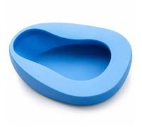 Bed Pan for Elderly Disabled Bedridden Patients, Portable Commode Toilet Pan with Handle or Heavy Duty PP Bedpan, Spill-Resistant Unisex Bed Urinal for Home, Hospital & Care Use (36.5cm (Pack of 1))