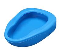 Bed Pan for Men and Women, 13x10 Inch Spill Proof Smooth PP Bedpan for Elderly Home Care and Nursing Facilities