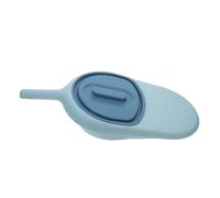 Bed Pan with Lid for Elderly Patients, Portable PP Spill Proof | Bedridden Use, Contemporary Style, Sky Blue Finish, Multifunctional Nursing Aid for Adults
