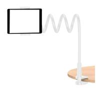 Bed Phone Holder: Phone Holder with Neck for Bed Positioning-360 Degree Rotation Flexible Clip No Slip Clamp Mount Quick Release