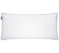 Bed Pillow ANETO High Duck Feathers and Down 40 x 80 cm White