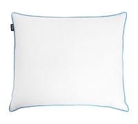 Bed Pillow ANETO High Duck Feathers and Down 80 x 80 cm White