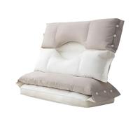 Bed Pillow, Neck Support Removable Washable Sleeping Pillow for Home Bed - The Bed Pillow Features a Double Zone Pillow Support Design That Adapts to Your Sleeping and for Head Stability