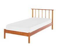 Bed Pine Wood BARRET 90 x 200 cm (EU Single) Brown