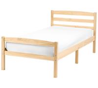 Bed Pine Wood ECHALLON 80 x 200 cm (EU Small Single) Light Brown