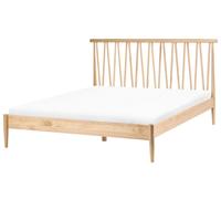 Bed Pine Wood URDOS 160 x 200 cm (EU King Size) Light Brown