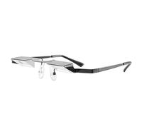 Bed Prism Glasses | Lying Down Horizontal Glasses - High Definition Reading Glasses for Reading or Watching TV While Lying Down