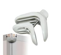 Bed Rail Clamps - Prevent Hand Pinching Safety | Bed Rail Stabilizer Clips Easy No-Drill Install | for Kids Indoor Nursery Furniture, Gray PP Metal Brackets for Wooden and Metal Frames