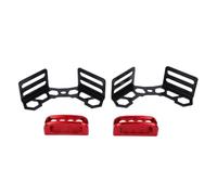 Bed Rail Corner Gussets Cleats Kit Heavy Duty Front Tie Down Anchors Fit for Toyota 2005-2015, Strong Truck Bed Accessories Set for Transport Safety
