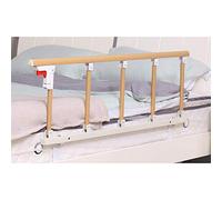 Bed Rail Safety Guard for Elderly Adults, Foldable Stainless Steel Hand Grip Railing, Metal Support Bar for Beds, Hospital Bed Rail Aid for Seniors