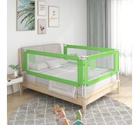 Bed Rail Toddler Green 140x25cm Fabric Polyester & Metal Adjustable Safety Guard