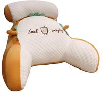 Bed Rest Reading Pillow - Cooling Large Back Pillow with Detachable Neck Roll & Arms Soft Lumbar Pillows Rest Cushion for Sitting In Bed Couch Relaxing Watching TV Gaming Cars Floor Pillow (L,#7)