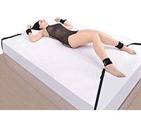 Bed Restraint for Adults Couples Bed Restraints Kit, for Couples Under Neck to Wrist Bondage Restraints Set, SM Toys for Couples Sex, Couples Bed Ties Wrist and Ankle Toys Sweaters