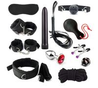 Bed Restraint Kit for Couples Under King Bed Bondaged Kit Restraint Set Leg Spreader Bar for Couples Sex Ties Restraints for Women Straps for Bed Handcuffs for Adults Play Bedroom Toy Sweater (Black)