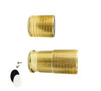 Bed Risers with Nonslip Base Replacement for Furniture Legs Aluminum Alloy Feet Bed Frame Elevators