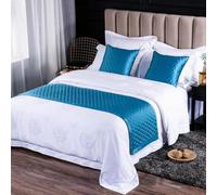 Bed Runner Scarf Bedspreads Hotel Bed End Towel Luxury Soft Quilted Bedding Cover Protection for Bedroom Hotel Decoration for Single Double King Size(4,50x240cm (for 1.8m bed))