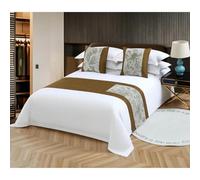 Bed Runner Scarf Protector Slipcover - Functional & Stylish Furniture Shield Fits Beds, Sofas, Chairs Prevents Spills, Dirt & Maintains Aesthetics(S,2X50*50cm)