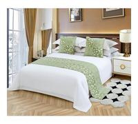 Bed Runner Scarf Protector Slipcover - Functional & Stylish Furniture Shield Fits Beds, Sofas, Chairs Prevents Spills, Dirt & Maintains Aesthetics(U,50 * 180cm)