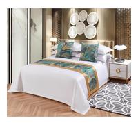 Bed Runner Scarf Protector Slipcover - Functional & Stylish Furniture Shield Fits Beds, Sofas, Chairs Prevents Spills, Dirt & Maintains Aesthetics(P,50 * 210cm)